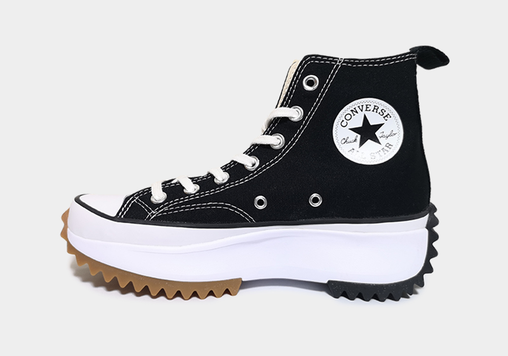 converse ランスターハイク ハイ 24cm 韓国限定 コンバース 厚底-